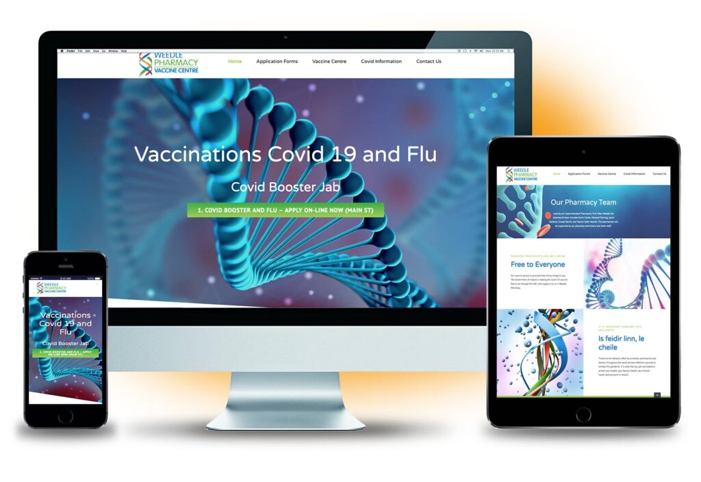Weedle Pharmacy Responsive Website Design